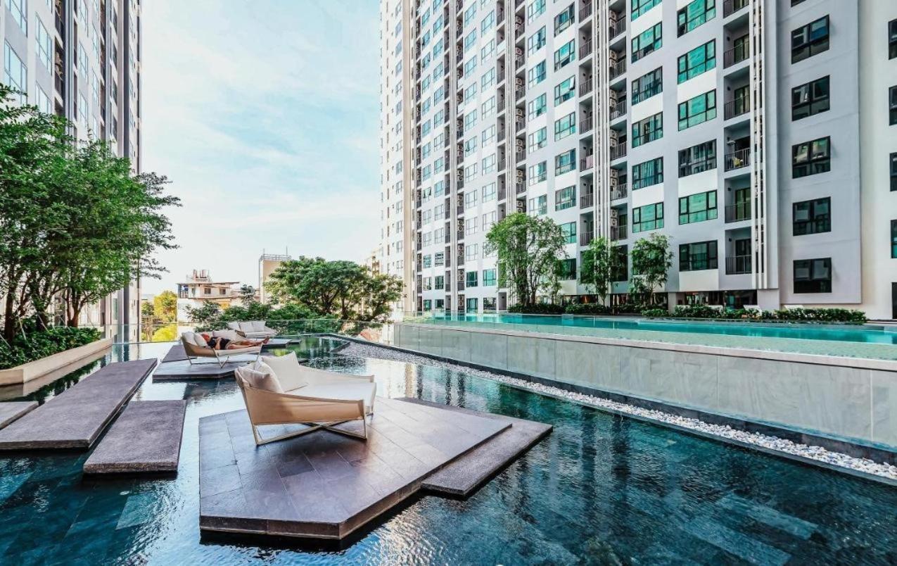 Апартаменты Great Location With Infinity Pool - Central Паттайя Экстерьер фото
